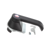 2525040 Door handle P3 Hygienic antibacterial w.fixing accessories
